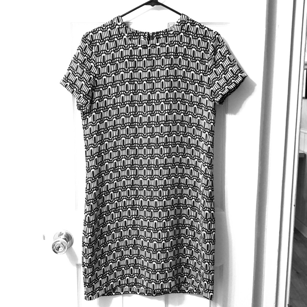 Black and white dress